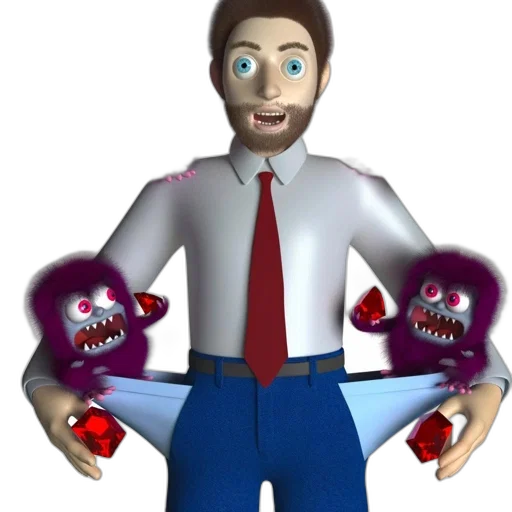 staff, mask, robot, creature transparent PNG cut-out