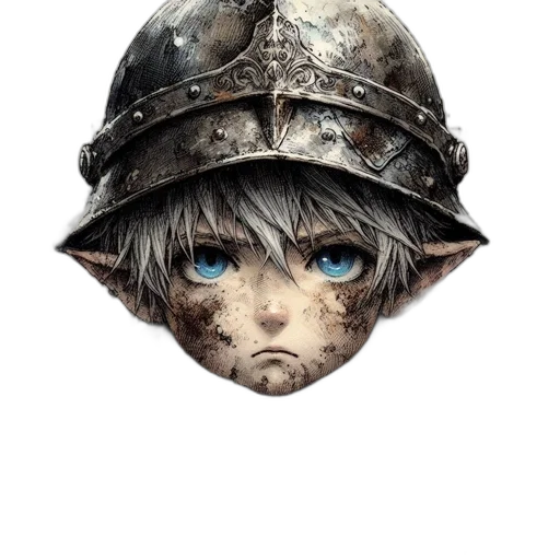 face, mask, hat, creature transparent PNG cut-out