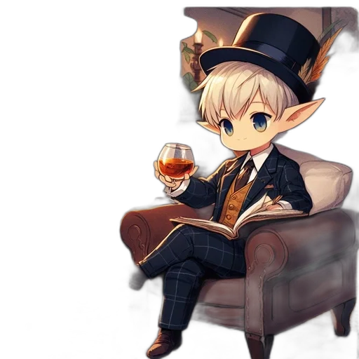 furniture, staff, hat, pixel art transparent PNG cut-out