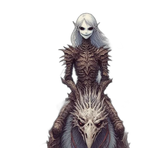 creature, dragon, animal, dress transparent PNG cut-out