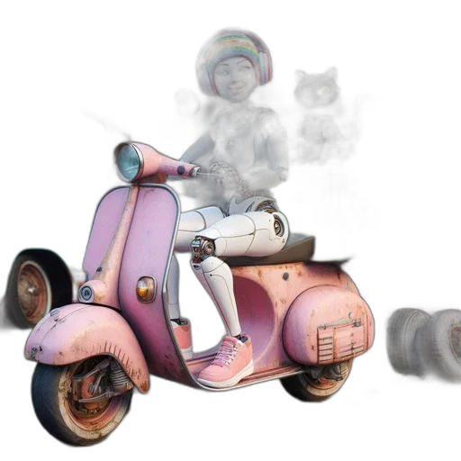 car, robot, weapon, concept art transparent PNG cut-out