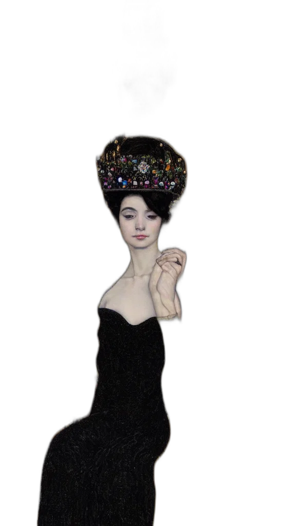 crown, dress, hat, jewelry transparent PNG cut-out