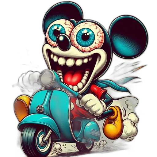 car, mask, cartoon, concept art transparent PNG cut-out