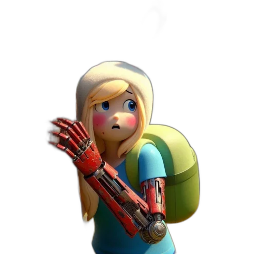 robot, weapon, staff, concept art transparent PNG cut-out