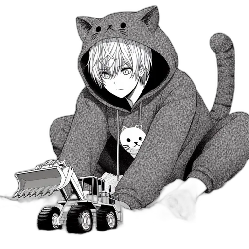 robot, animal, anime, concept art transparent PNG cut-out