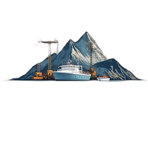 building, concept art, pixel art, 3d render transparent PNG cut-out
