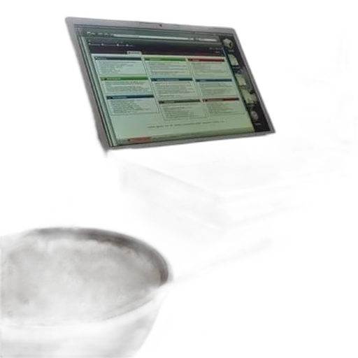 staff, jewelry, food, laptop transparent PNG cut-out