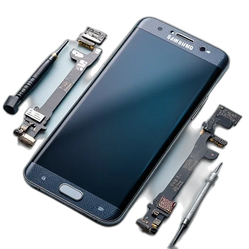 lcd, screen, components, samsung transparent PNG cut-out
