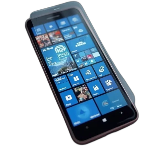 microsoft, lumia, phone, glass transparent PNG cut-out