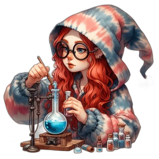 staff, jewelry, hat, fantasy art transparent PNG cut-out