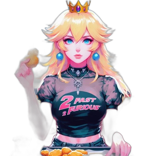food, crown, dress, concept art transparent PNG cut-out