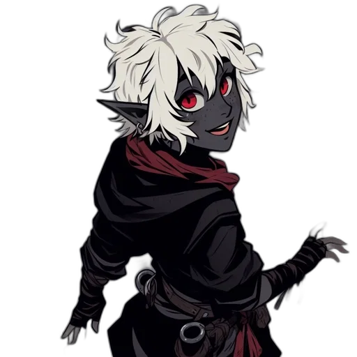 mask, staff, creature, jacket transparent PNG cut-out