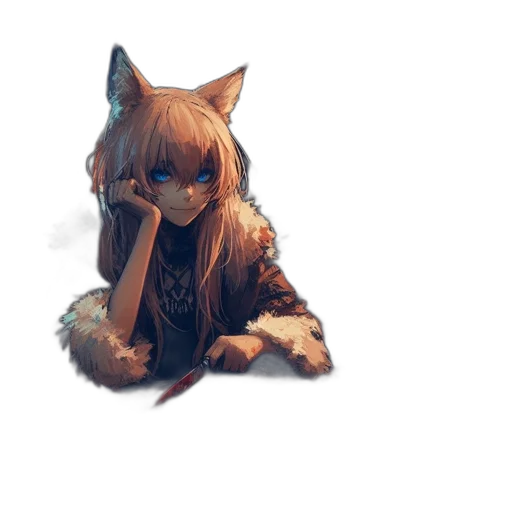 creature, animal, staff, mask transparent PNG cut-out