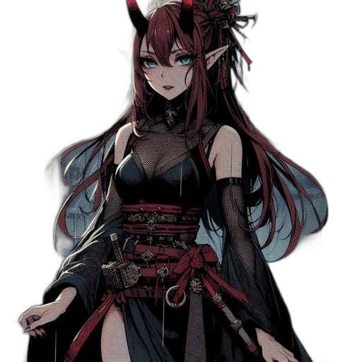 staff, dress, mask, weapon transparent PNG cut-out
