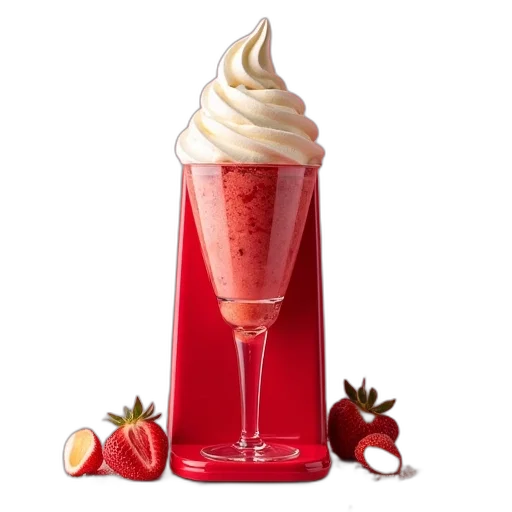 food, photorealistic, 3d render, red transparent PNG cut-out
