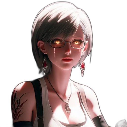 face, robot, staff, jewelry transparent PNG cut-out
