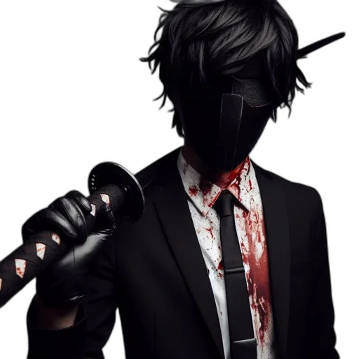 mask, staff, weapon, face transparent PNG cut-out