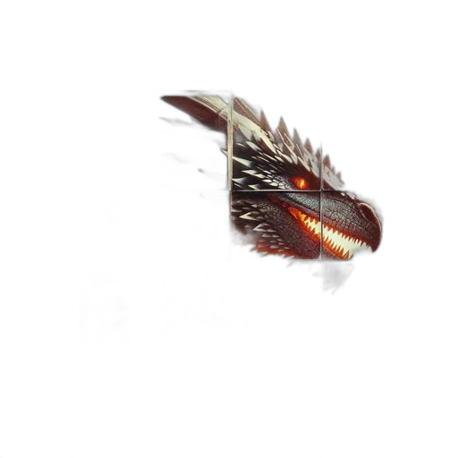 dragon, creature, animal, weapon transparent PNG cut-out