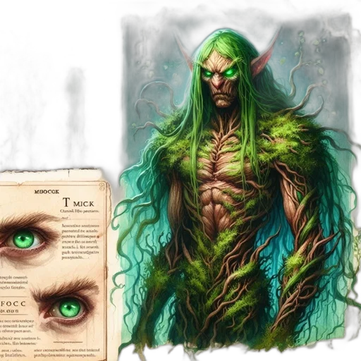 creature, fantasy art, concept art, comic book art transparent PNG cut-out