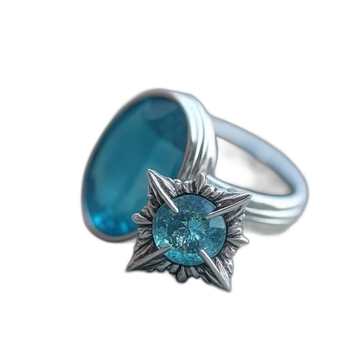 jewelry, crown, flower, 3d render transparent PNG cut-out