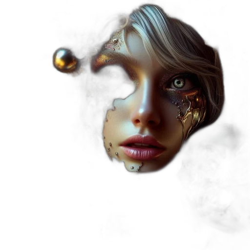 mask, face, robot, jewelry transparent PNG cut-out