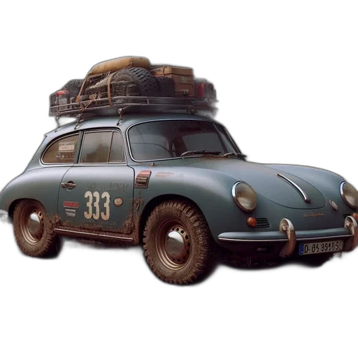 car, animal, weapon, photorealistic transparent PNG cut-out