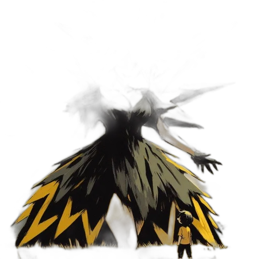 hair, creature, dragon, mask transparent PNG cut-out