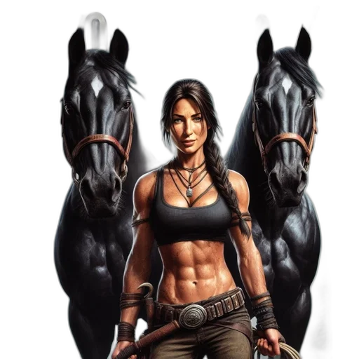 fantasy art, comic book art, concept art, photorealistic transparent PNG cut-out