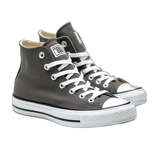 shoes, photorealistic, 3d render, monochrome transparent PNG cut-out
