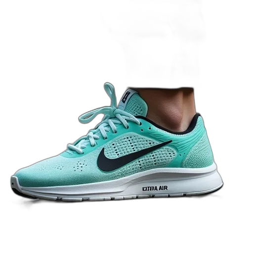 shoes, vaporwave, 3d render, photorealistic transparent PNG cut-out