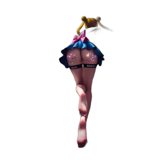 dress, staff, hat, weapon transparent PNG cut-out