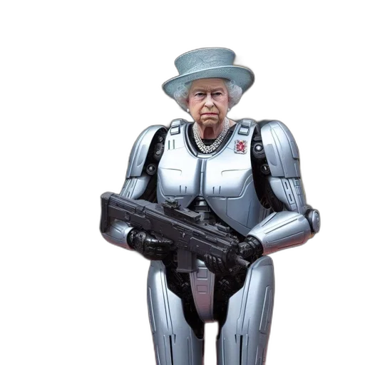 robot, weapon, staff, concept art transparent PNG cut-out