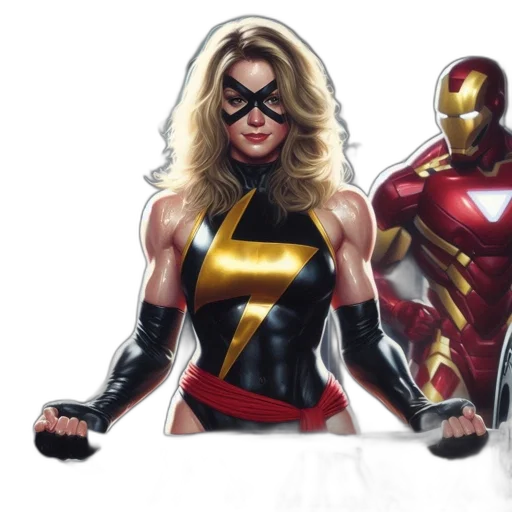 comic book art, concept art, 3d render, indoor transparent PNG cut-out