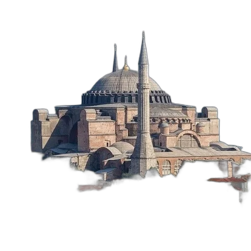 building, crown, 3d render, concept art transparent PNG cut-out