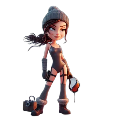 staff, weapon, robot, hat transparent PNG cut-out
