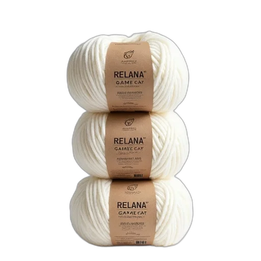three, balls, white, yarn transparent PNG cut-out
