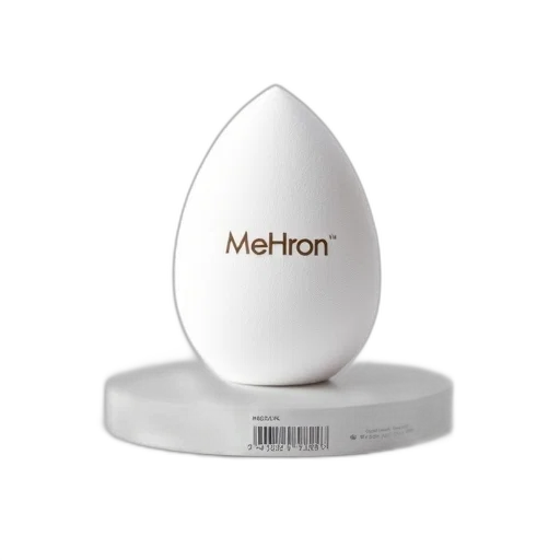 3d render, white, makeup, sponge transparent PNG cut-out