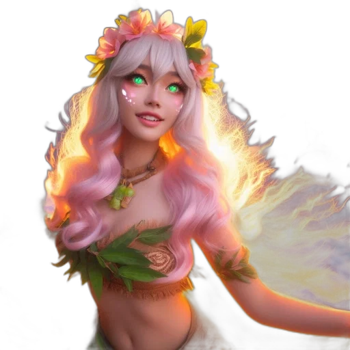 fantasy art, concept art, pixel art, photorealistic transparent PNG cut-out