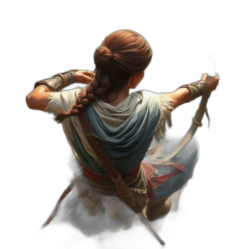 sword, staff, weapon, dress transparent PNG cut-out