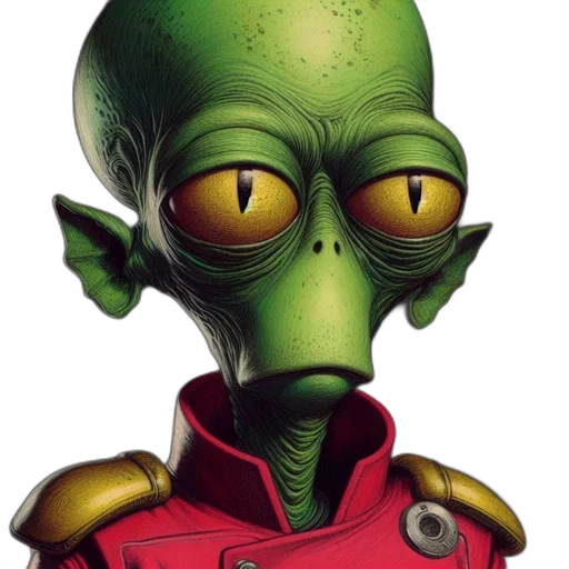 staff, face, robot, concept art transparent PNG cut-out