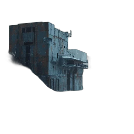 building, robot, weapon, crown transparent PNG cut-out