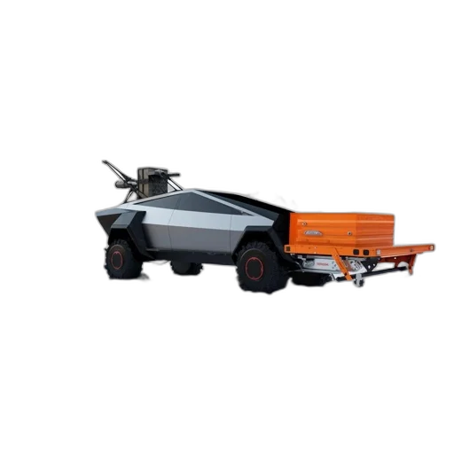 robot, weapon, car, staff transparent PNG cut-out