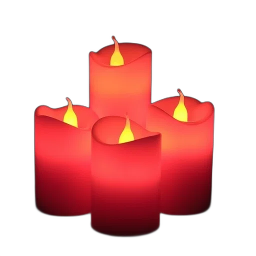 3d render, fire, red, free transparent PNG cut-out