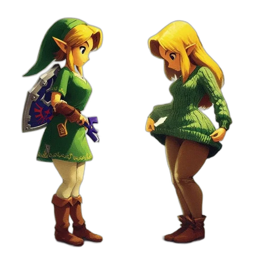 dress, concept art, pixel art, 3d render transparent PNG cut-out