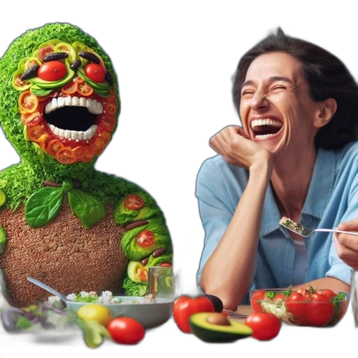 food, creature, mask, face transparent PNG cut-out
