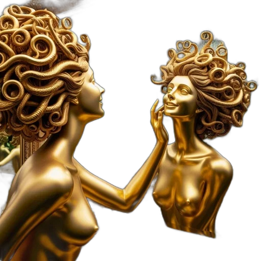 crown, jewelry, hair, 3d render transparent PNG cut-out