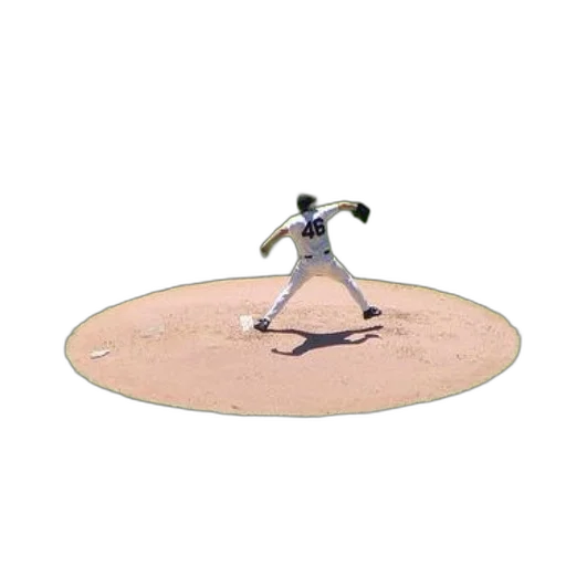 robot, 3d render, concept art, baseball transparent PNG cut-out