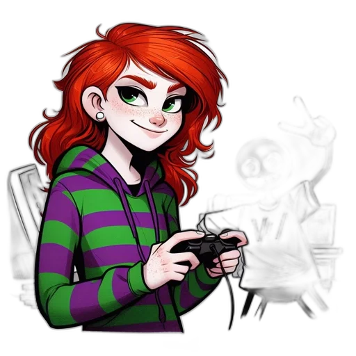 pixel art, cartoon, concept art, fantasy art transparent PNG cut-out