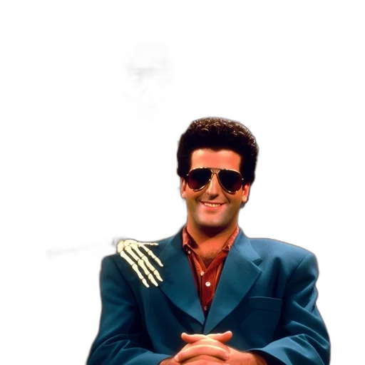 jacket, staff, face, robot transparent PNG cut-out