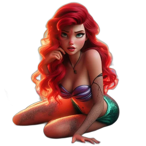 fantasy art, concept art, comic book art, cartoon transparent PNG cut-out